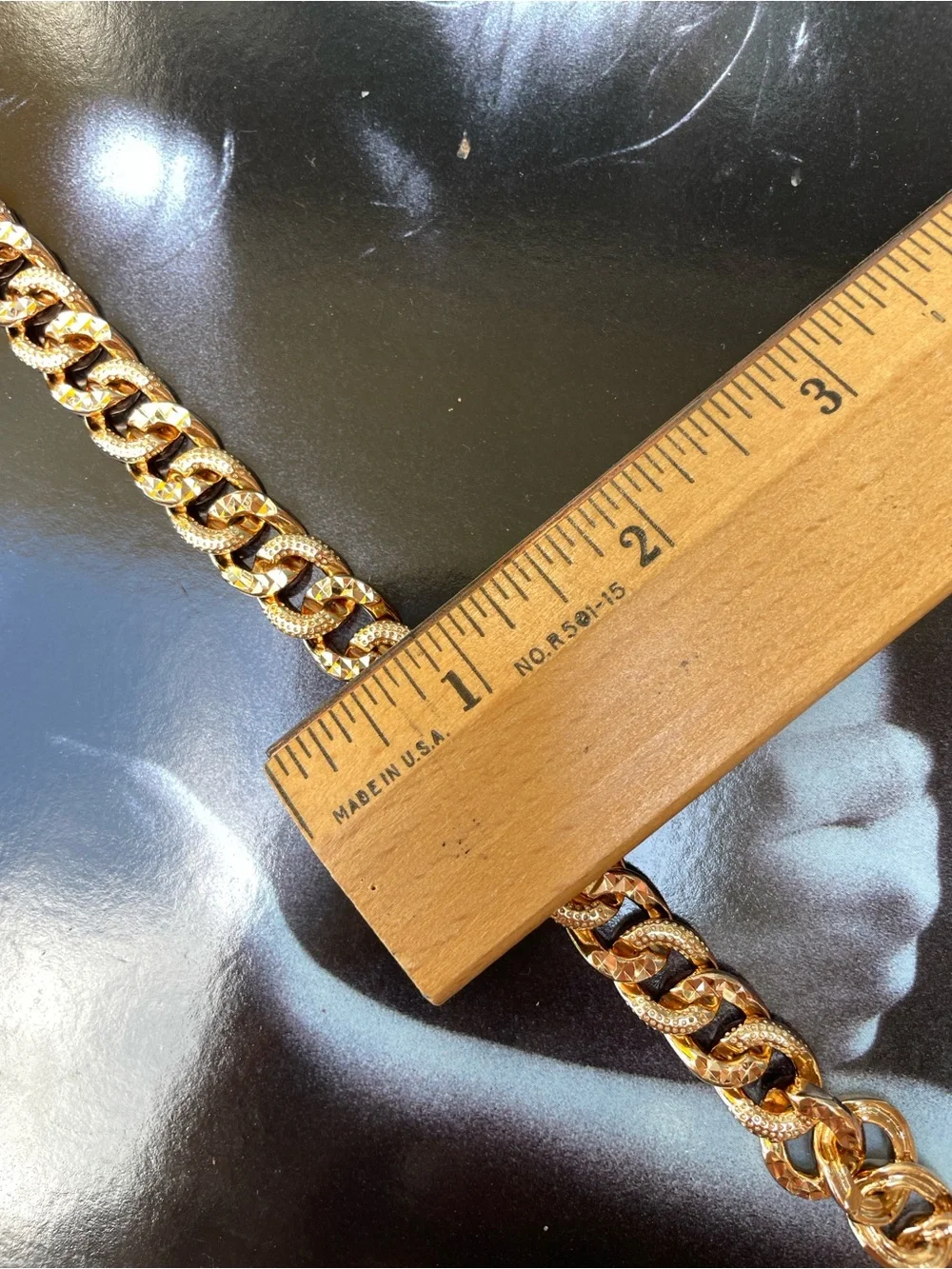 Gold Pavé Cuban Link Bracelet. Unisex